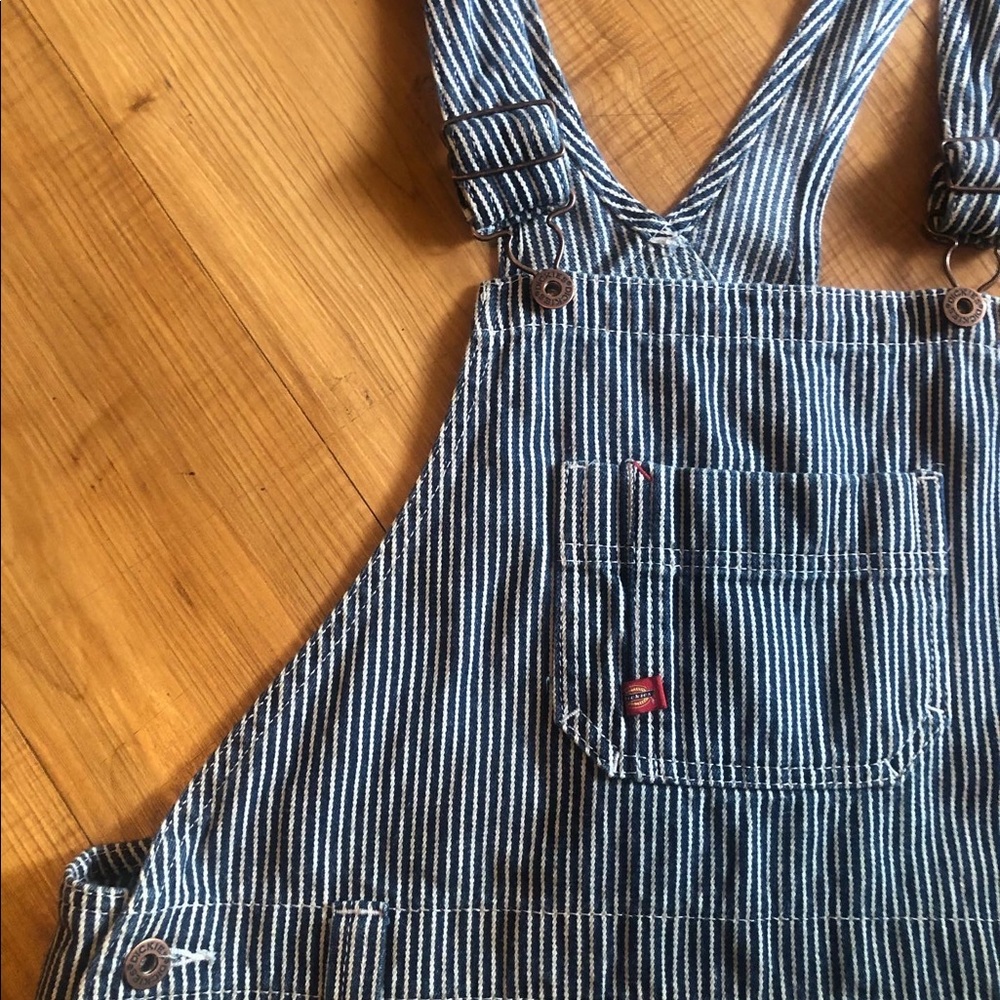 Dickies Striped Overalls